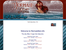 Tablet Screenshot of mermaidadz.info